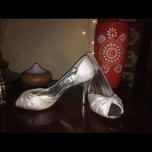 Style & Co. Silver Glitter heels (7.5)